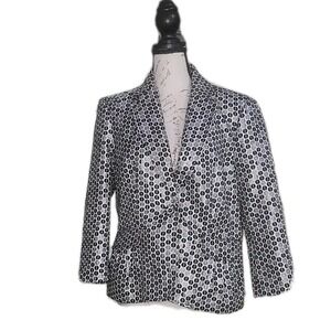 Peter Nygard Petite Metallic Blazer‎ Size 10